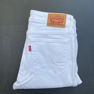 LEVIS Skinny White Jeans SZ 25